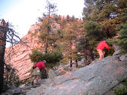 Hiking up the Tooth